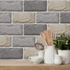 Funlife®|Stone Texture  Wall Tile Sticker