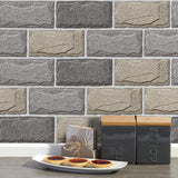 Funlife®|Stone Texture  Wall Tile Sticker