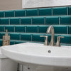 Funlife®|Turquoise Terrazzo  Wall Tile Sticker