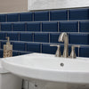 Funlife®|Navy Blue Wall Tile Sticker