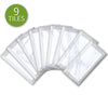 Funlife®|White  Marble Wall Tile Sticker