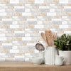 Funlife®|Warm Marble Wall Tile Sticker