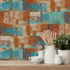 Funlife®|Rusty Pattern Wall Tile Sticker