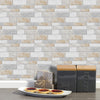 Funlife®|Warm Marble Wall Tile Sticker