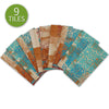 Funlife®|Rusty Pattern Wall Tile Sticker