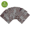 Funlife®|Graphic Rusty Pattern Wall Tile Sticker