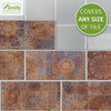 Funlife®|Warm Metal Vintage Brick Wall Tile Sticker