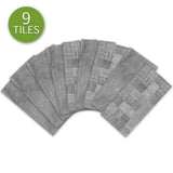 Funlife®|Gray Cement Brick Wall Tile Sticker