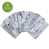 Funlife®|Light Grey Stone Brick Wall Tile Sticker