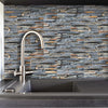 Funlife®|Rustic Stone Brick Wall Tile Sticker