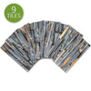 Funlife®|Rustic Stone Brick Wall Tile Sticker