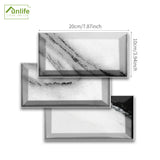 Panda Marble Peel and Stick Tile Sticker | Urban Brick[TM] | Funlife®