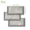 Lenox Gray Matte Marble Tile Sticker | Urban Brick[TM] | Funlife®