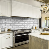 Mix Herb Marble Tile Sticker| Urban Brick[TM] | Funlife®