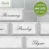 Mix Herb Marble Tile Sticker| Urban Brick[TM] | Funlife®