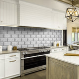 Grey Terrazzo Peel and Stick Tile Sticker | Urban Brick[TM] | Funlife®