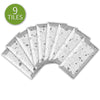 Grey Terrazzo Peel and Stick Tile Sticker | Urban Brick[TM] | Funlife®