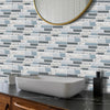 Ink Marble Peel and Stick Tile Sticker | Urban Brick[TM] | Funlife®