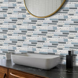 Ink Marble Peel and Stick Tile Sticker | Urban Brick[TM] | Funlife®