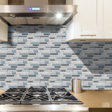 Ink Marble Peel and Stick Tile Sticker | Urban Brick[TM] | Funlife®