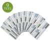 Ink Marble Peel and Stick Tile Sticker | Urban Brick[TM] | Funlife®