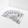 Grey Marble Peel and Stick Tile Sticker | Urban Brick[TM] | Funlife®