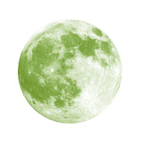 Funlife®|Glow in The Dark Moon Wall Decals, 35.4" x 35.4" Luminous Sticker